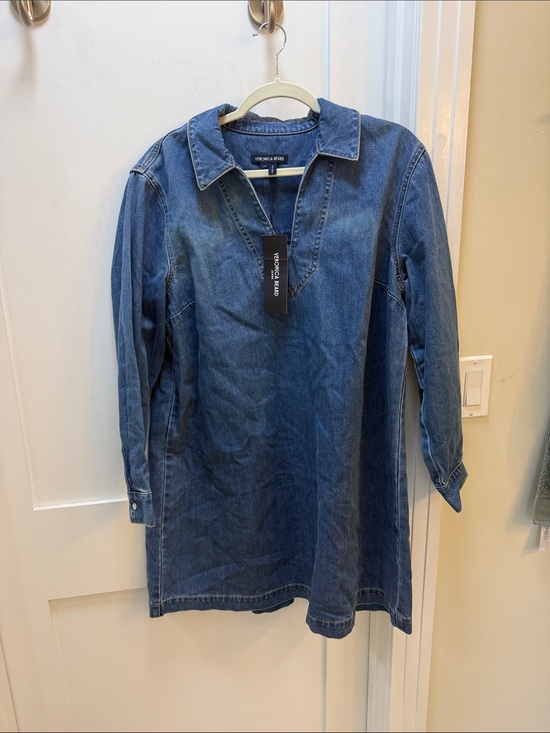 Veronica Beard Dresses & Skirts - Veronica Beard denim Wasta Mini Dress